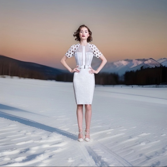 Byron Lars Dresses & Skirts - Byron Lars Ainu Sequins Dress Size 6 NWT